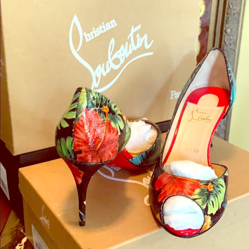 DEMI YOU 70 CALF HAWAII PATTERN HEEL